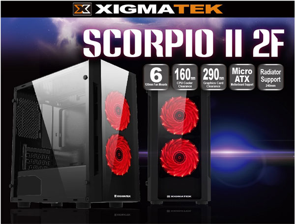 Case Xigmatek Scorpio II 2F
