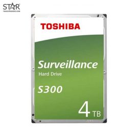 Ổ cứng HDD Toshiba 4TB Surveilance S300 Chính Hãng (HDWT740UZSVA)