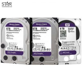 Ổ cứng HDD Western 6TB Purple Công Ty (WD60PURX | WD62PURZ | WD60PURZ)