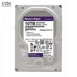 Ổ cứng HDD Western 10TB Purple Chính Hãng (WD102PURZ)