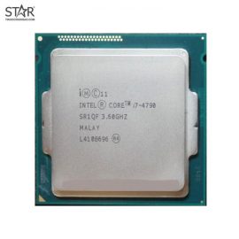 CPU intel core I7 4790 (3.6GHz up to 4.0Ghz,4 Core, 8 Threads, 8Mb) Tray