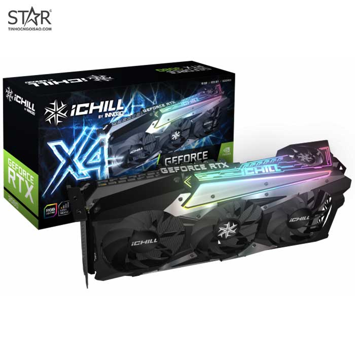 VGA INNO3D RTX 3080 10G GDDR6X IChill X4 V2 (C30804-106XX-1810VA36H) VGA INNO3D RTX 3080 10G GDDR6X IChill X4 V2 (C30804-106XX-1810VA36H)