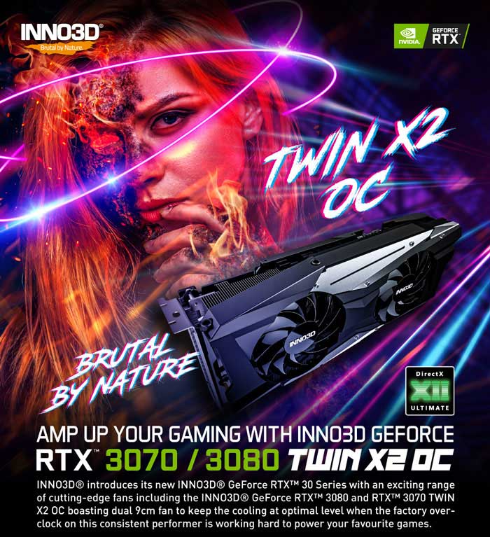 Trải nghiệm game cùng Inno3D RTX 3080