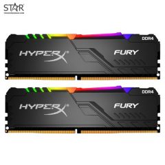 Ram DDR4 Kingston 32G/3200 HyperX Fury RGB (2x 16GB) (HX432C16FB3AK2/32)