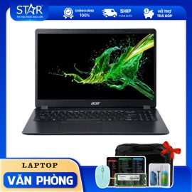 Laptop Acer Aspire 3 A315-56-37DV (NX HS5S 001): i3 1005G1, Intel UHD Graphics, Ram 4G, SSD NVMe 256G, Win10, 15.6”FHD (Đen)
