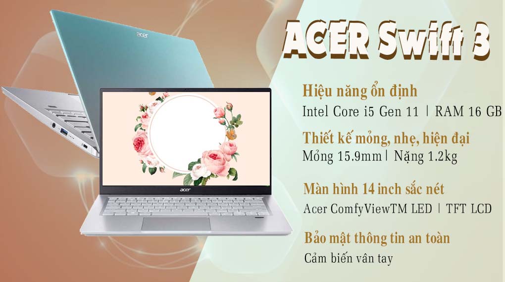 Laptop Acer Swift 3 SF314-511-58TH