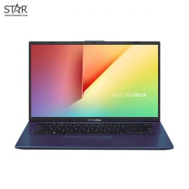 Laptop Asus Vivobook A412FA-EK287T: I3-8145U, Intel UHD Graphics, Ram 4G, SSD NVMe 512GB, Win10, FingerPrint, 14.0”FHD (Xanh)