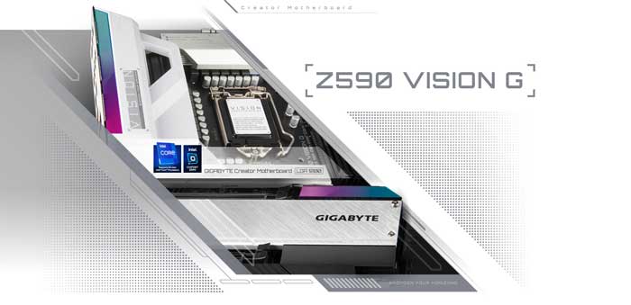 Mainboard Gigabyte Z590 Vision G
