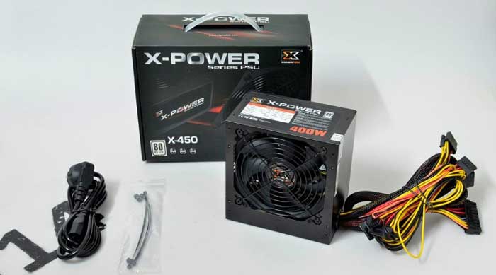 Nguồn Xigmatek 400W X-450 X-Power 80 Plus
