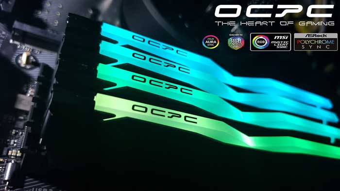 Ram DDR4 OCPC 16G/3000 X3TREME Aura X3 RGB (2x 8GB) MMX3A2K16GD430C16 (Đen)