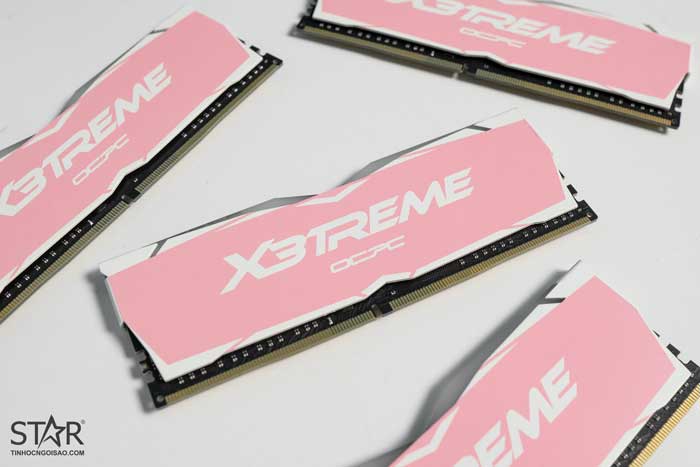 Ram DDR4 OCPC 16G/3000 X3TREME RGB Pink Edition (2x 8GB) (Hồng)