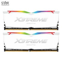 Ram DDR4 OCPC 16G/3000 X3TREME Aura X3 RGB White Edition