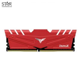 Ram DDR4 TeamGroup 16G/3200 T-Force Dark Z Gaming (1x 16GB) (TDZRD416G3200HC16F01) (Đỏ)