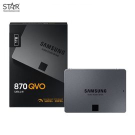Ổ cứng SSD 1TB Samsung 870 QVO Sata III 6Gb/s MLC (MZ-77Q1T0BW) Công Ty