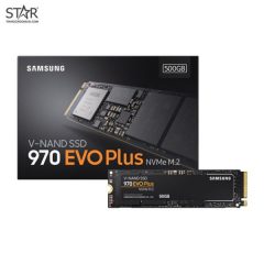 SSD 500G Samsung 970 EVO Plus M.2 NVMe (Mã MZ-V7S500BW)