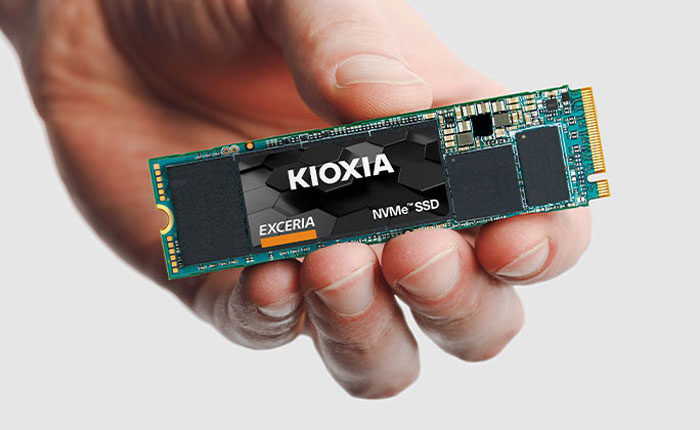 Ổ cứng SSD 1TB KIOXIA M.2 NVMe PCIe 2280 BiCS FLASH TLC (LRC10Z001TG8)