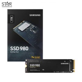 Ổ cứng SSD 1TB Samsung 980 M.2 NVMe PCIe Gen3x4 V-NAND (MZ-V8V1T0BW)