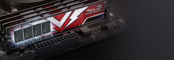 Ram DDR4 Team 16G/3200 T-Force Zeus Gaming (1x 16GB) (TTZD416G3200HC2001)
