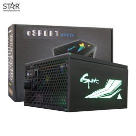 Nguồn VSP ES650W Esport Gaming 650W RGB 80 Plus Bronze