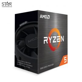 CPU AMD RYZEN 5 5600X (3.7GHz Up to 4.6GHz, AM4, 6 Cores 12 Threads) TRAY Không Fan