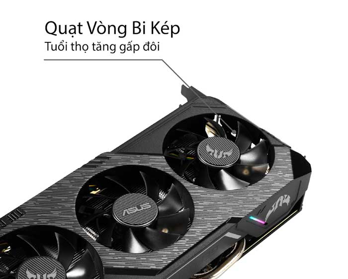 VGA Asus GTX 1660 6G GDDR5 TUF Gaming X3 (TUF3-GTX1660-6G-GAMING)