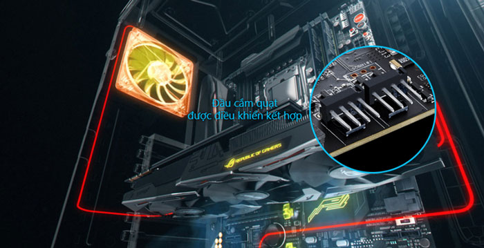 VGA Radeon RX580 8G GDDR5 Asus ROG Strix Gaming OC (ROG-STRIX-RX580-O8G-GAMING)