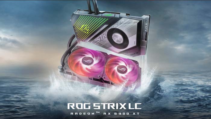 VGA Radeon RX6900XT 16G GDDR6 Asus ROG Strix LC Gaming OC Edition