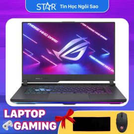 Laptop ASUS ROG Strix G15 G513IC-HN002T: AMD R7-4800H, RTX 3050 4G, Ram 8G, SSD NVMe 512G, Win10, RGB Keyboard, 15.6”FHD IPS 144Hz (Eclipse Gray)
