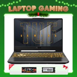 Laptop Asus TUF Gaming F15 FX506HCB-HN1138W: I5 11400H, RTX 3050 4G, Ram 8G, SSD NVMe 512G, RGB Keyboard, Win11, 15.6”FHD IPS 144Hz (Gun Metal)