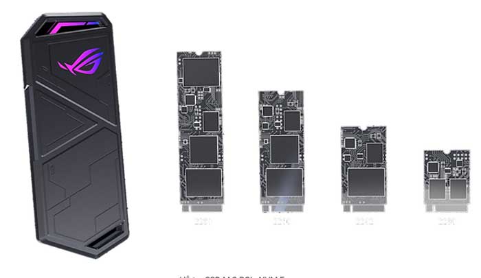 Box SSD Asus ROG Strix Arion Lite ESD-S1CL
