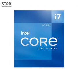 CPU Intel Core i7 12700F Box Công Ty (2.10 Up to 4.90GHz | 25MB | 12C 20T | Socket 1700 | Alder Lake | No GPU | 65W)