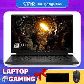 Laptop Dell Gaming Alienware M15 R6 (P109F001ABL): I7 11800H, RTX 3060 6G, Ram 32G, SSD NVMe 1TB, Win10, RGB Keyboard, 15.6”QHD 2K 240Hz (Dark Side of the Moon)