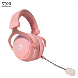 Tai Nghe Dare-U EH925S Queen Pink 7.1 Surround Gaming Led RGB (Hồng)
