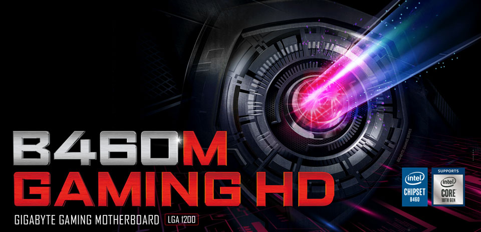 Mainboard Gigabyte B460M Gaming HD