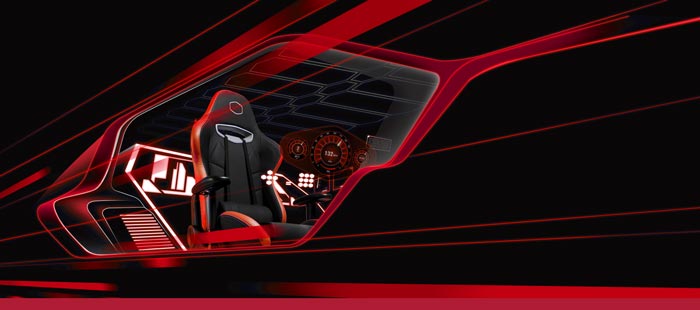 Ghế Gaming Cooler Master Caliber R2 (CMI-GCR2-2019R) (Đỏ Đen)