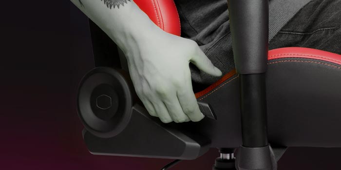 Ghế Gaming Cooler Master Caliber R2 (CMI-GCR2-2019R) (Đỏ Đen)
