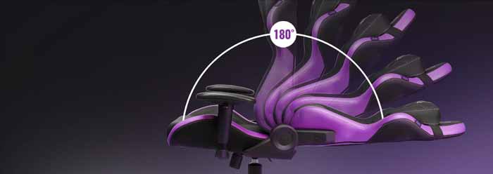 Ghế Gaming Cooler Master Caliber R2 (CMI-GCR2-2019) (Tím)