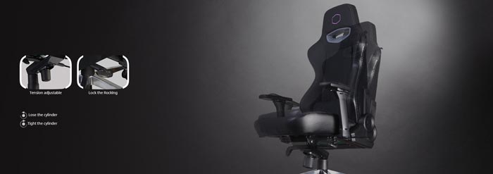 Ghế Gaming Cooler Master Caliber X1 (CMI-GCX1-2019) (Đen)