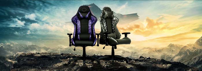 Ghế Gaming Cooler Master Caliber R1S Camo (CMI-GCR1S-PRC) (Tím)