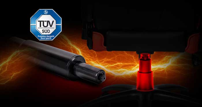 Ghế Gaming MSI MAG CH120 (Đen Đỏ)