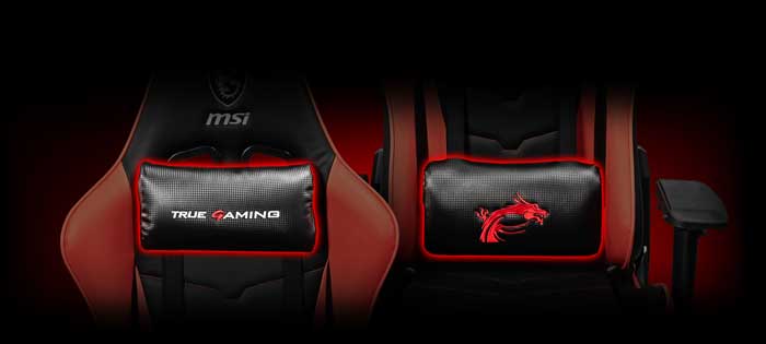 Ghế Gaming MSI MAG CH120 (Đen Đỏ)