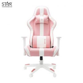 Ghế Gaming Warrior Raider Series WGC206 Plus (Trắng Hồng)