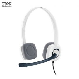 Tai Nghe Logitech H150 STEREO HEADSET (Trắng)