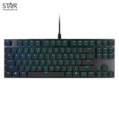 Cooler Master SK630 MX Cherry Low Profile Red Switch RGB TKL (Đen)