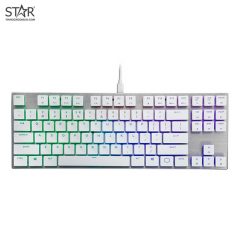 Cooler Master SK630 MX Cherry Low Profile Red Switch RGB TKL White Limited Edition
