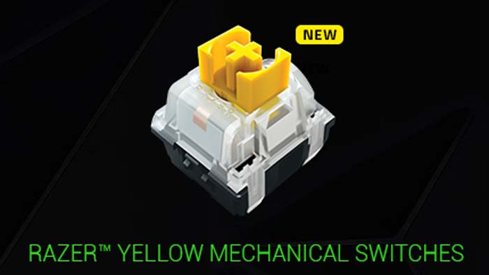 Bàn Phím Cơ Razer Blackwidow V3 Yellow Switch (RZ03-03541900-R3M1)