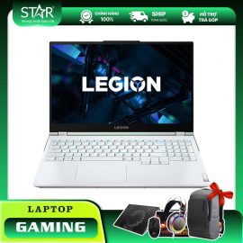 Laptop Lenovo Legion 5 15ACH6H (82JU00DGVN): AMD R7-5800H, RTX 3060 6G, Ram 8G, SSD NVMe 512G, Win10, Led Keyboard, 15.6”FHD IPS 165Hz (White)