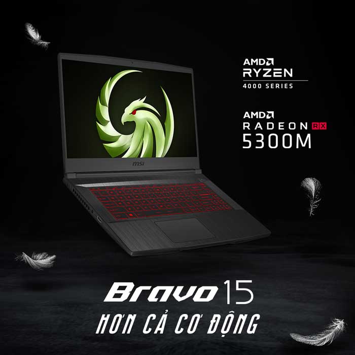 Laptop MSI Bravo 15 A4DDR-022