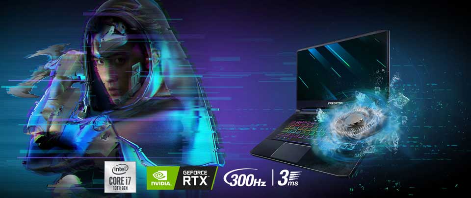 Laptop Acer Predator Triton 500 PT515-52-72U2