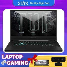 Laptop Asus TUF Dash F15 FX516PC-HN001T: I7 11370H, RTX 3050 4G, Ram 8G, SSD NVMe 512G, Led Keyboard, Win10, 15.6”FHD IPS 144Hz (Eclipse Gray)